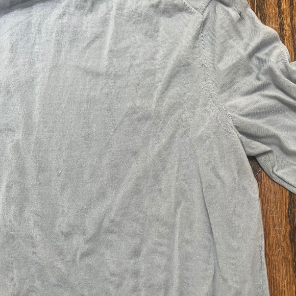 THEORY BLUE/GREY CARDIGAN - Picture 7 of 8